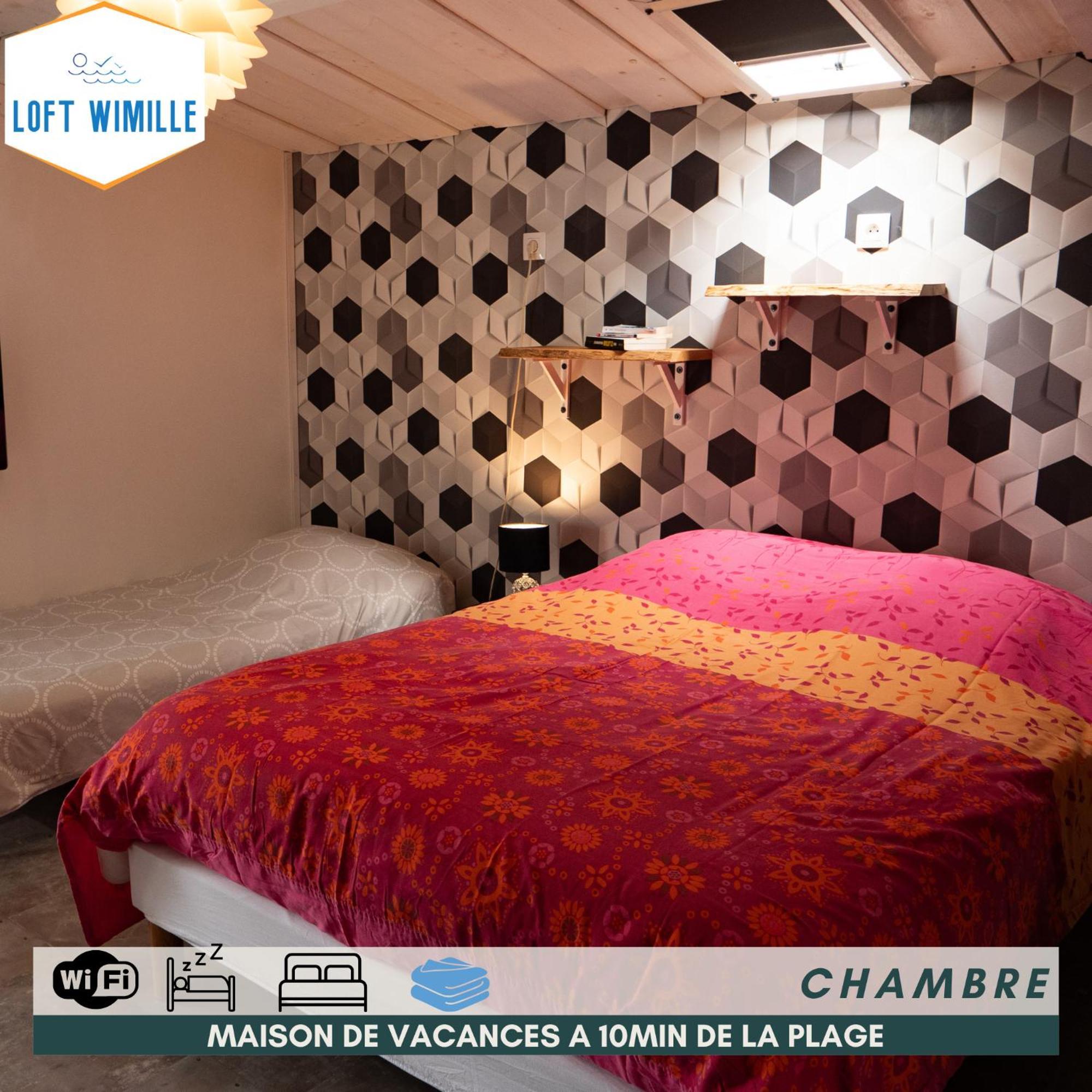 Loft Spacieux A Wimille, Proche De Nausicaa Et Des Plages, 8 Couchages Kültér fotó