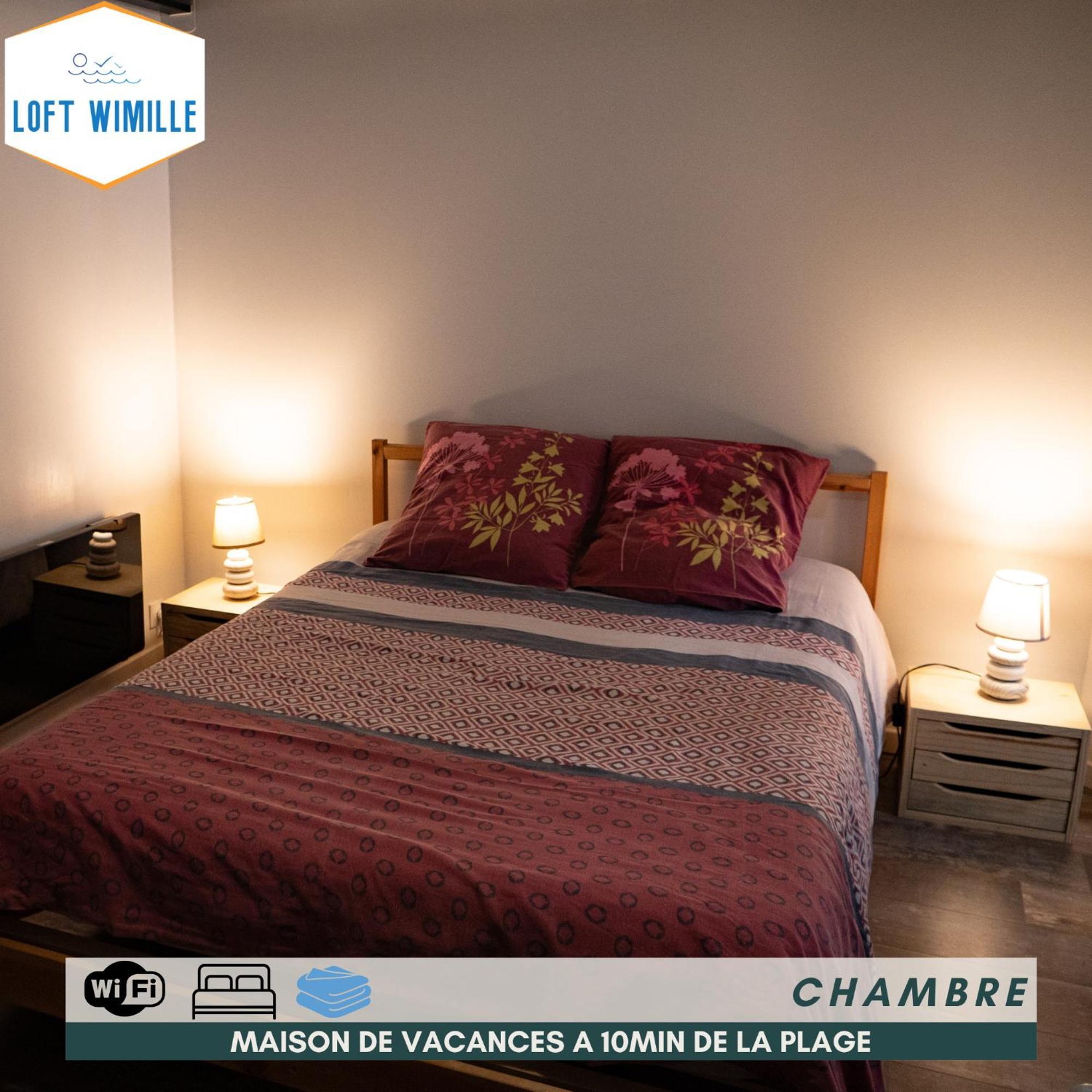 Loft Spacieux A Wimille, Proche De Nausicaa Et Des Plages, 8 Couchages Kültér fotó